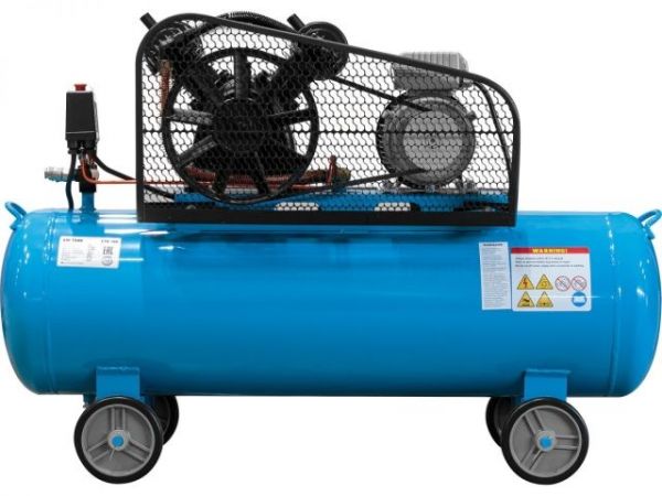 Компрессор DGM AC-2100B ременной(400 л/мин, 8 атм, ременной, масляный, ресив. 100 л, 230 В, 2.4 кВт)