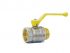 Кран шаровый 3/4' нар.-вн. ручка (ГАЗ) PN40, LD