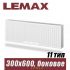 Стальной радиатор Lemax Compact тип 11 300x600 мм