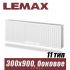 Стальной радиатор Lemax Compact тип 11 300x900 мм