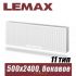 Стальной радиатор Lemax Compact тип 11 500x2400 мм