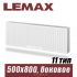 Стальной радиатор Lemax Compact тип 11 500x800 мм