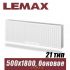 Стальной радиатор Lemax Compact тип 21 500x1800 мм