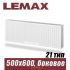 Стальной радиатор Lemax Compact тип 21 500x600 мм