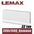 Стальной радиатор Lemax Compact тип 33 500x1500 мм