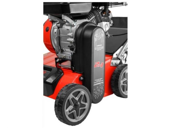Аэратор/скарификатор бензиновый ECO SCG-400(7.0 л.с., шир. 40 см,, 8 уровней, ручной привод, колеса 7', травосборник 45 л)