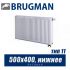 Радиатор Brugman FEK тип 11 500x400, боковое подключение