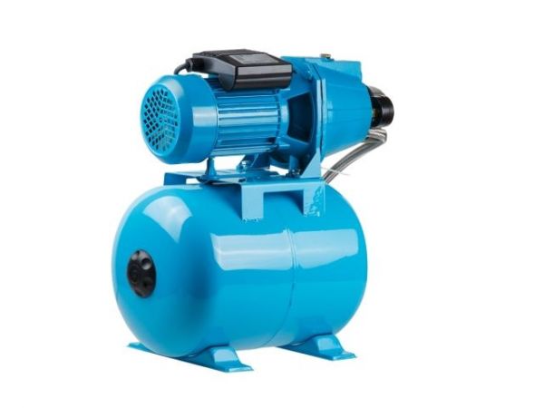 Станция водоснабжения автоматическая DGM BP-1100(1100 Вт, 3100 л/ч, 45 м, 5 бар макс, корпус насоса чугун, бак 24 л)