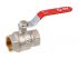 Кран шаровый 1' вн.-вн. ручка PN40, AV Engineering(Латунь, макс.  40 бар, макс.  110 °С)