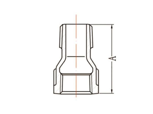 Переход 2' х 1' вн.-нар. чугун оцинк., AV Engineering