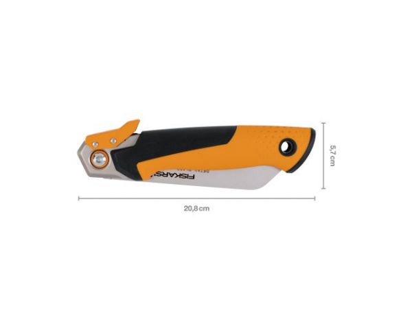 Пила складная PowerTooth 150мм 19 зубьев на дюйм FISKARS