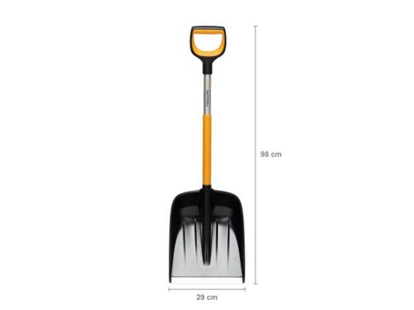 Лопата снеговая автомобильная X-series FISKARS(длина: 980мм, ширина: 290мм)