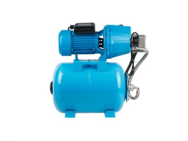Станция водоснабжения автоматическая DGM BP-1500(1500 Вт, 3600 л/ч, 50 м, 5 бар макс, корпус насоса чугун, бак 24 л)