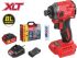 Ударный гайковерт/винтоверт WORTEX CWR 0218 в чем. XLT 1x4 А*ч, БЕСЩЕТ., 18 В, 220 Н*м(внутр. шестигр. 1/4', вес 0,92 кг)