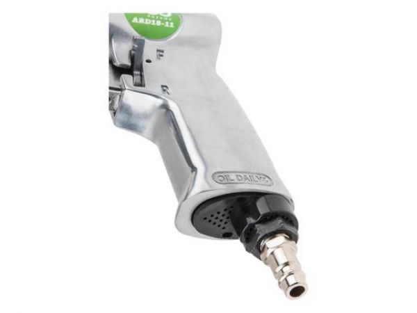 Пневмодрель с реверсом ECO ARD18-11(Быстрозажим.патрон 3/8''-24 UNF, 140 л/мин, 1800 об/мин, дерево/металл: 20/10 мм;)