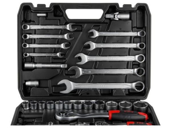 Набор головок и ключей 82пр. 1/4',1/2' PRO STARTUL STUTTGART (PRO-082S)(6 граней)