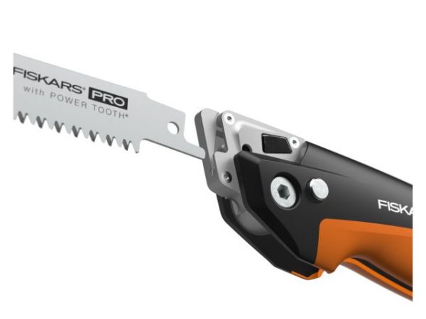 Пила универсальная складная PowerTooth 150мм 2 лезвия FISKARS