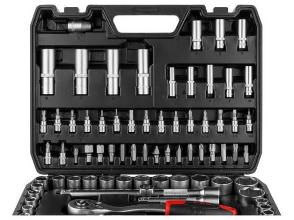 Набор головок и бит 94пр. 1/4',1/2' PRO STARTUL STUTTGART (PRO-094S)(6 граней)
