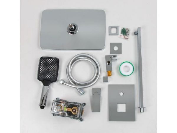 Душевая система (Lt) D35, серия Lily хром, a-five(Встраиваемый, Излива нет, высота 1000 - 1000 мм.)