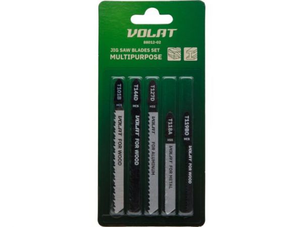 Набор пилок лобз. универсальный 5шт. ВОЛАТ(T144D, T119BO, T101B, T127D, T118A)