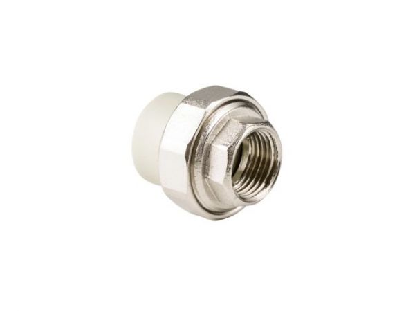 Американка ПП вн. 32х1', сер. РТП(Соединение разборное внутренняя резьба полипропиленовое)