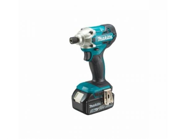 Шуруповерт MAKITA LXT DTD 156 RFE в чем. (18.0 В, 2 акк., 3.0 А/ч Li-Ion, 1 скор., 155 Нм, шурупы до 13 мм)