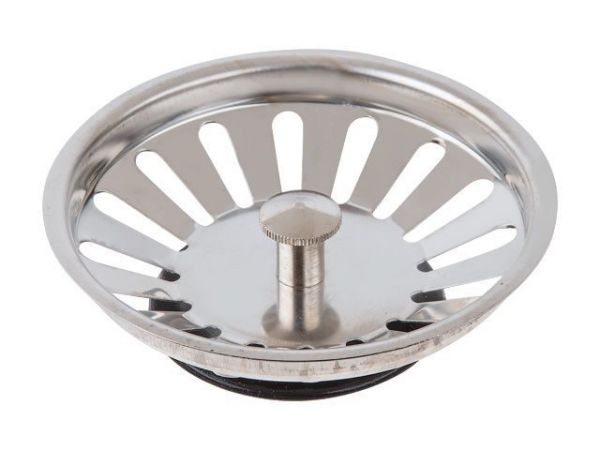 Выпуск-пробка (решетка нерж. сталь) для сифона 3 1/2', AV Engineering