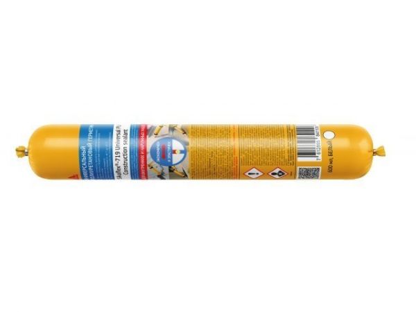 Герметик полиуретановый Sikaflex-719, 600ml белый