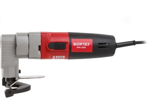 Ножницы листовые WORTEX EMS 2550 в чем. 500 Вт, 1800 ход./мин., 3 м кабель(2,55 кг)