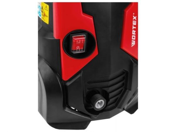 Очиститель высокого давления WORTEX PW 1217-1 1.60 кВт, 120 Бар, 390 л/ч(мойка высокого давления, автомойка, ф-ция самовсасывания, алюминиевая помпа, шланг 3 м)