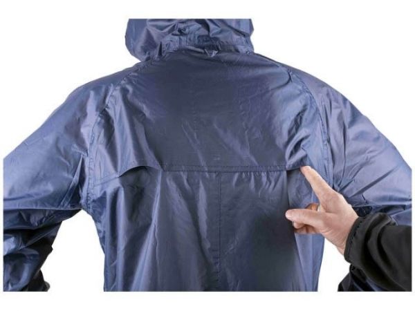 Плащ-дождевик ПВХ 'Тайфун'  р.48-50 рост 170-176 синий(синий)