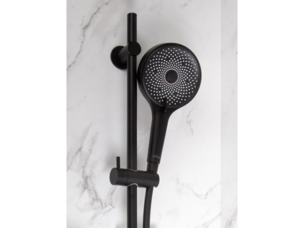 Душевая система (Lt) D35, серия Rose черный + белый, a-five(Встраиваемый, Излива нет, 1000 - 1200 мм.)