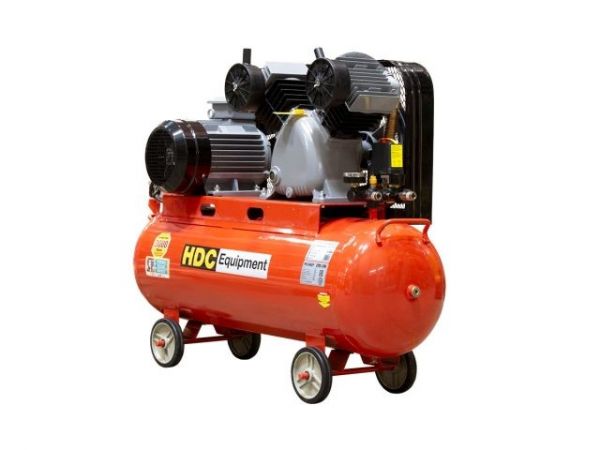 Компрессор HDC HD-A103 ременной(600 л/мин, 10 атм, ременной, масляный, ресив. 100 л, 380 В, 3.30 кВт)