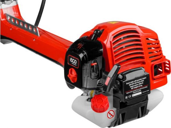 Мотокоса ECO GTP-255 Power MAX(2.5 кВт, 3.4 л.с., 52.0 см3, лёгкий запуск, антивибрационная штанга, нож 4Т,ремень двухлямочный)
