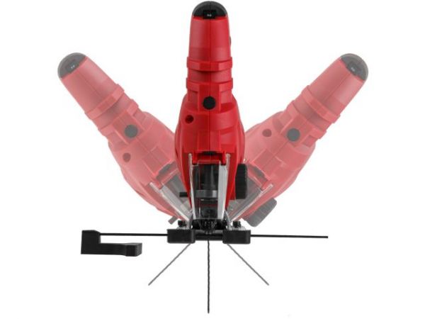 Лобзик электрический WORTEX LX JS 8008 E в кор. 800 Вт, 500-3350 ход/мин, пропил до 80 мм, алюм.под. (маятник.ход, сдув опилок, рег.об., бзп патрон, алюминиевая литая подошва)