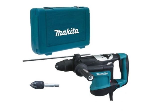 Перфоратор MAKITA HR3541FCX в кейсе(850 Вт, 6.1 Дж, 3 реж., патрон SDS-MAX, быстросъемн., БЗП в)