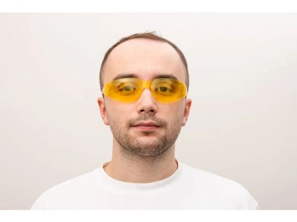 Очки открытые JETA SAFETY Eclipse янтарные(облегченные)