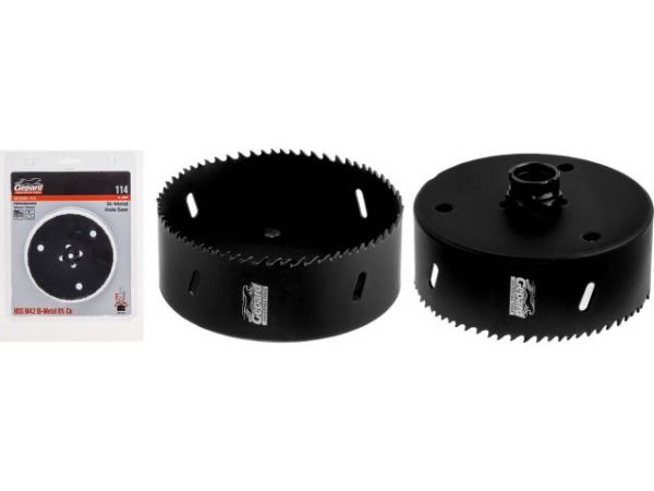 Коронка биметаллическая d114 мм PROGRESSOR GEPARD