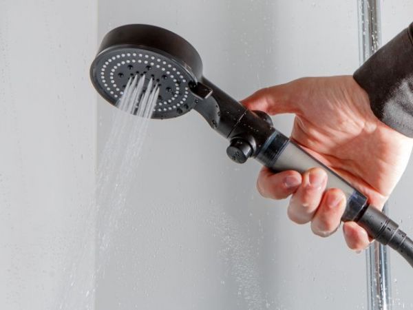 Душевая лейка с кнопкой подачи воды, 5-функц. ECONOCE