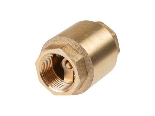 Клапан обратный 3/4' вн.-вн., AV Engineering (инд. упак.)(Латунь, макс.  16 бар, макс.  110 °С)
