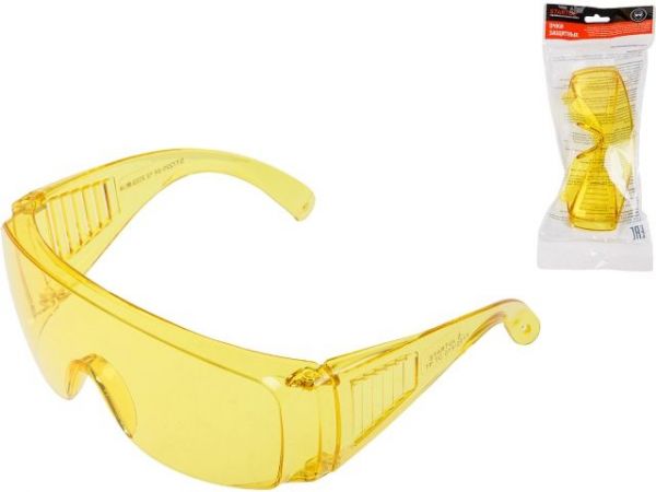 Очки открытые STARTUL О-24 желтые(подвес)