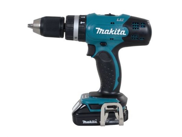 Ударная дрель-шуруповерт MAKITA LXT DHP 453 RTJ MAKPAC(18.0 В, 2 акк., 5.0 А/ч Li-Ion, 42 Нм, шурупы до 36 мм, сверление в металле до 13 мм)