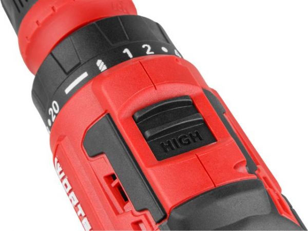 Дрель-шуруповерт WORTEX BD 2025 LiSET в чем. ALL1 XLT БЕСЩЕТ, 18 В, 55 Н*м, 2х2 А*ч, БЗП 10 м(0-1800 об/мин, подсветка.)