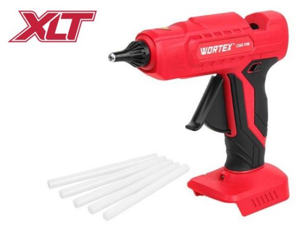 Клеевой пистолет WORTEX CGG 1118 в кор. ALL1 XLT SOLO 18В, 11 мм