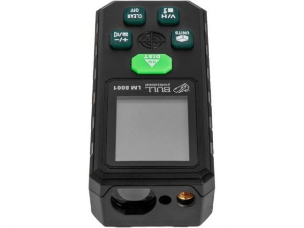 Дальномер лазерный BULL LM 8001 в кор. Проекция креста (зеленый), 0,08 – 80 м, +- 2 мм