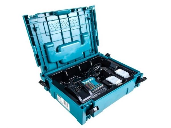 Аккумулятор BL1041B 4.0 Ah (2 шт) + зарядное DC10SB MAKITA в кейсе