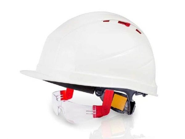 Очки открытые СОМЗ  О-15 HAMMER ACTIVE pluse (на каску) PC Super(светофильтр - бесцветный 2-1,2)