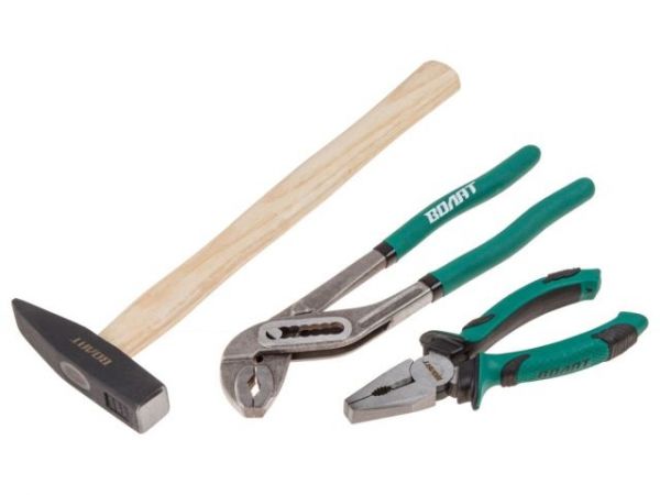 Набор слесарного инстр-та в чем. 56пр. ВОЛАТ(1/4', 1/2', 6 граней)