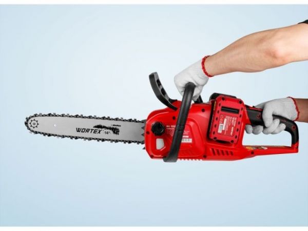 Пила цепная WORTEX CEC 3536-1 шина 35 см (14'), 3/8' LP, 1.3 мм ALL1 XLT SOLO(БЕСЩЕТ.ДВИГ., БЕЗ АКБ И ЗУ, 36 В (18+18))