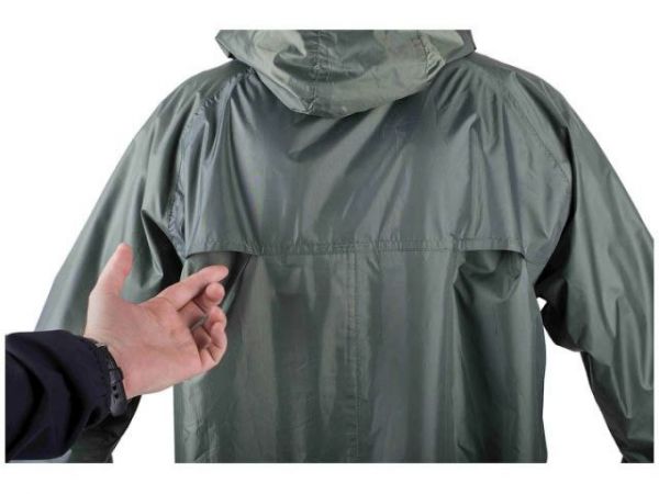 Плащ-дождевик ПВХ 'Тайфун' р. 56-58 рост 170-176 зеленый(зеленый)